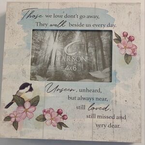 Carson Memorial Photo Frame - "Those We Love"